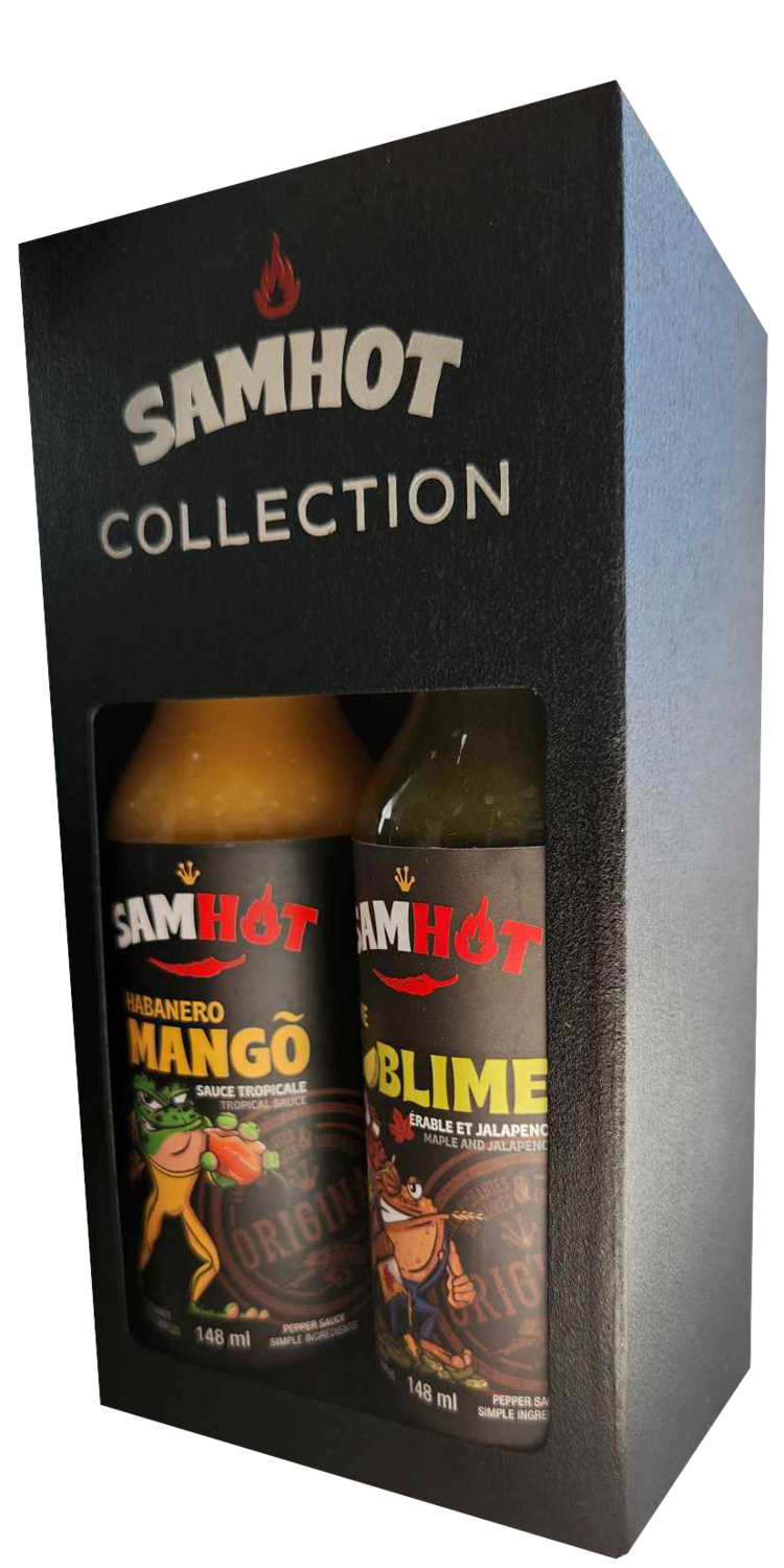 COFFRET CADEAU SAMHOT MANGO/LIME