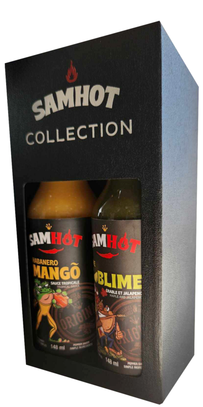 COFFRET CADEAU SAMHOT MANGO/LIME