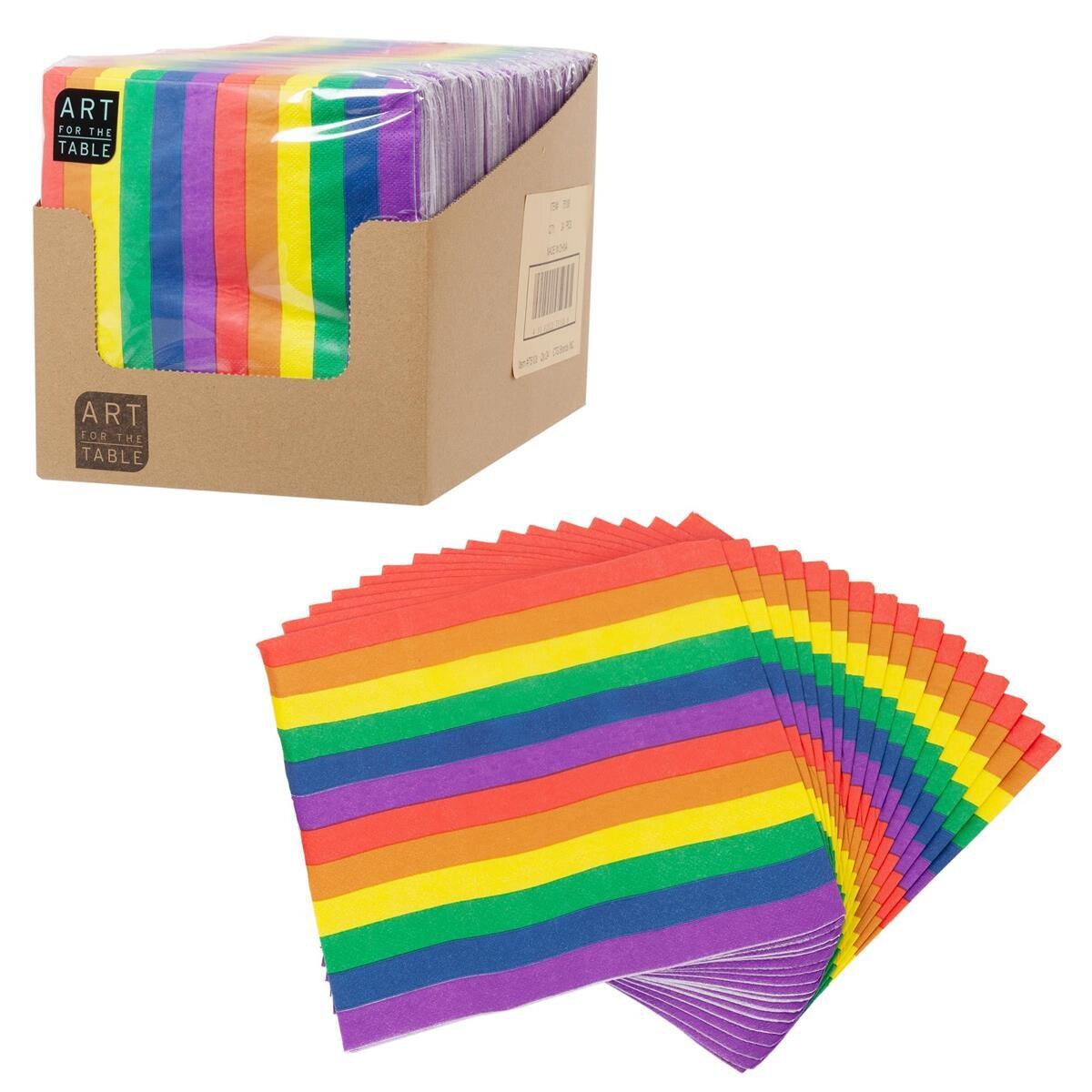 SERVIETTE DE TABLE (20) 13X13(D2-3)