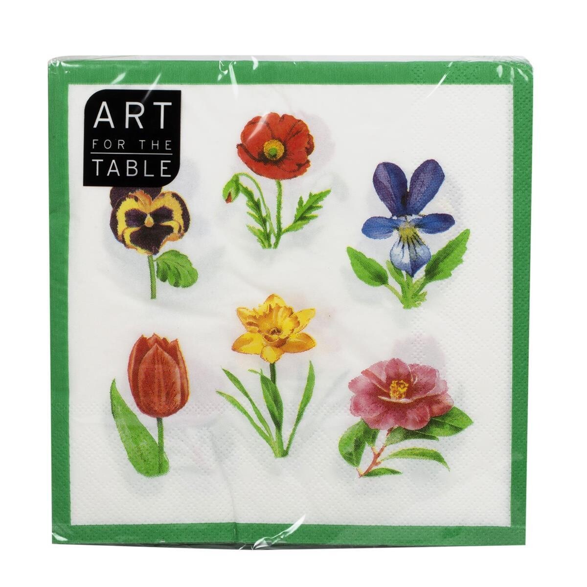 SERVIETTE DE TABLE (20) 13X13(D3-4)