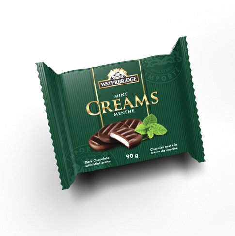 JUST CREAMS CHOCOLAT NOIR MENTHE 90G