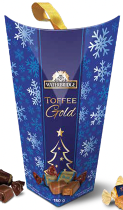 TOFFEE CHOCOLAT AU LAIT DANS TOUR DE CARTON 150G (XM)