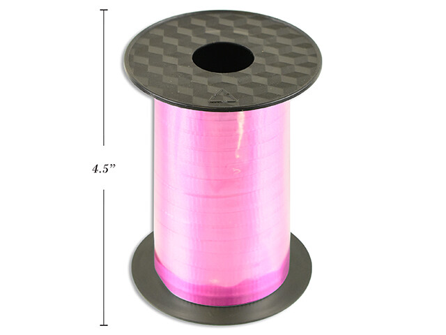 RUBAN A FRISÉ FUSCHIA 300PI (D8)