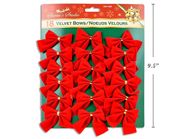 BOUCLE EN VELOUR ROUGE 2PO PQ.18 (XM)