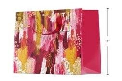 SAC CADEAU HORIZONTAL ROSE JUMBO 12x16  (C9-5)