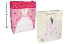 SAC CADEAU MARIAGE 3 LARGE 9x12 (C6)