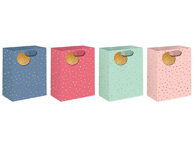 SAC CADEAU POLKA DOTS MOYEN 7x9 (C2-7)
