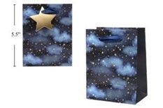 SAC CADEAU CIEL ETOILE MOYEN 7x9 (C10-4)