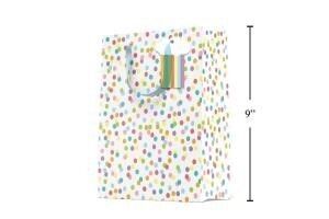 SAC CADEAU PICOT COLORE JUMBO 12x16 (C7-1)