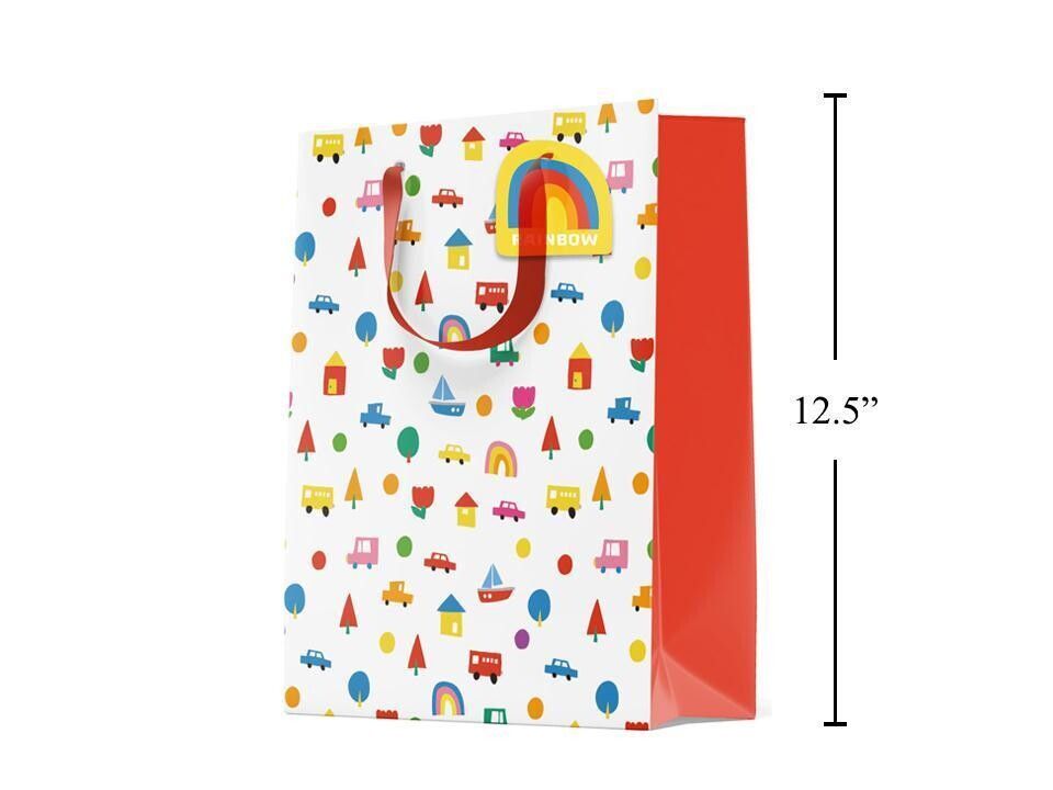 SAC CADEAU COLORE LARGE 9x12 (C10-7)