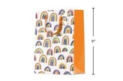 SAC CADEAU ARC EN CIEL LARGE 9x12 (C9-4)