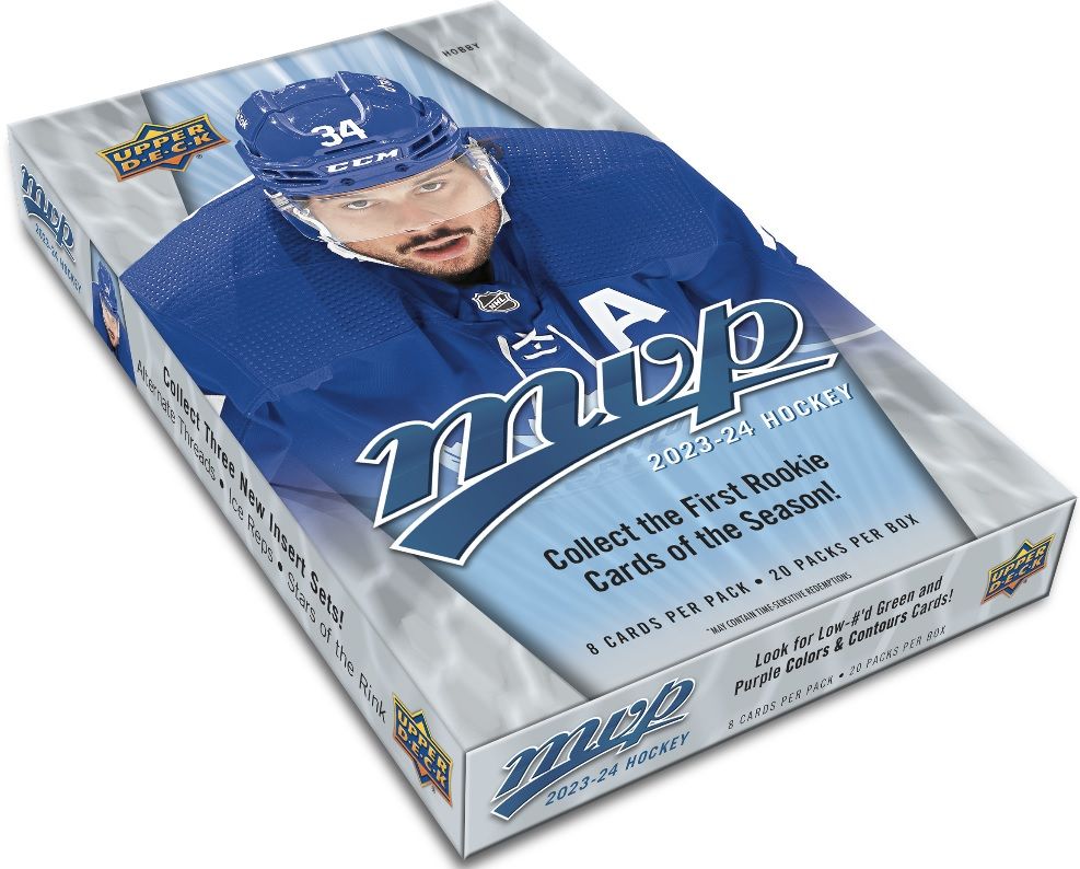 UD HOCKEY MVP  23/24 BOITE DE 20 PAQUETS DE 8 CARTES