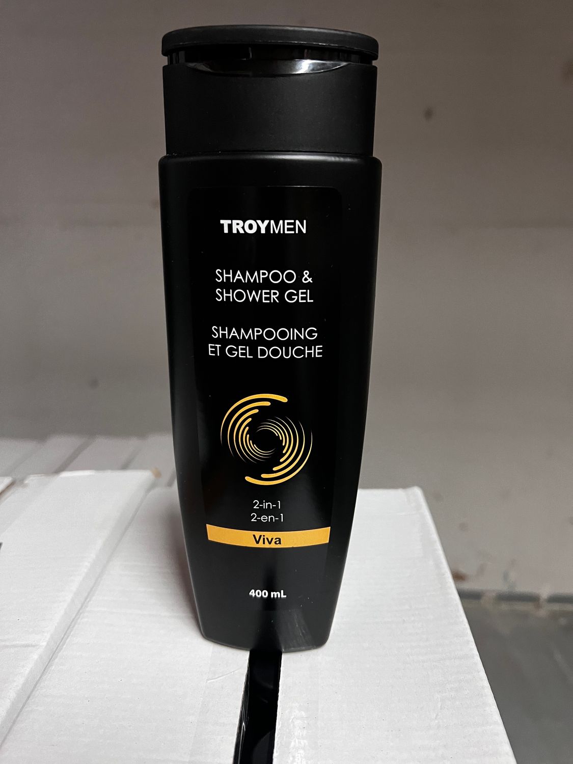 TROY SHAMPOING ET GEL DOUCHE 400ML (E5-5)