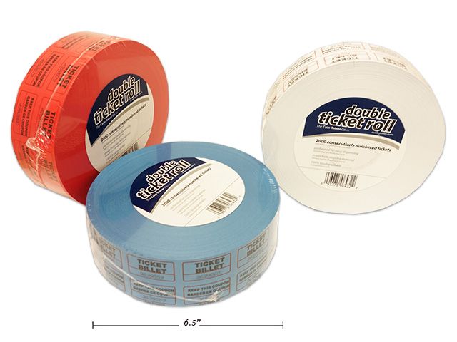 ROULEAU DOUBLE  DE 200 BILLETS(RW)