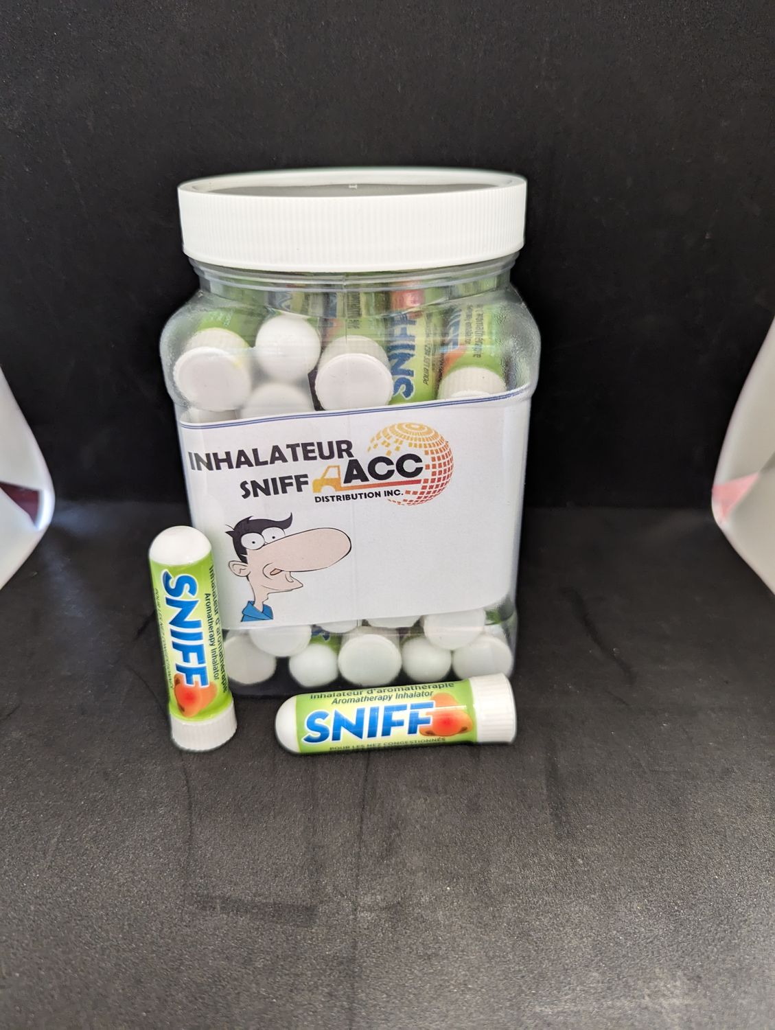 INHALATEUR SNIFF  POT DE 40 (1.50) ( SPECIAL 2 POTS )(REVIENS A 1.25) (E1-1)