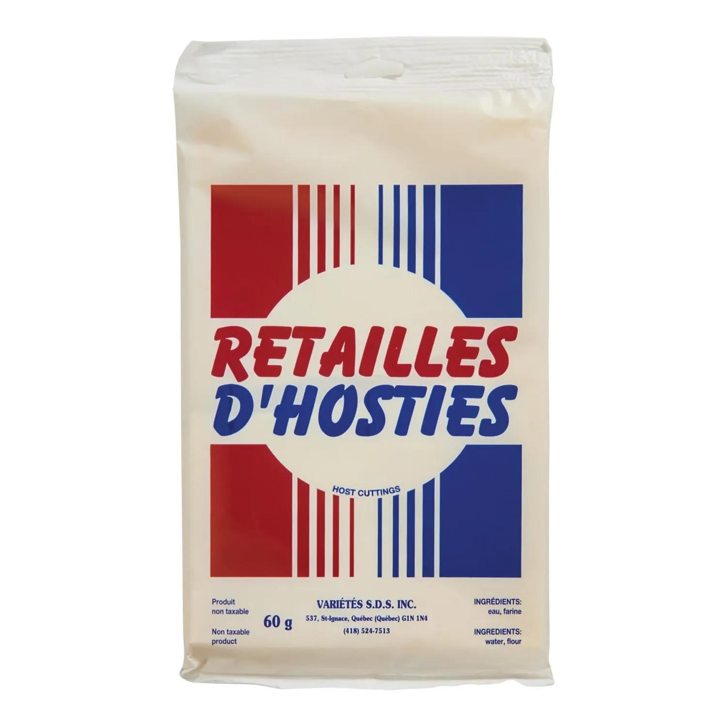 RETAILLES D&#39;HOSTIES 25X60G