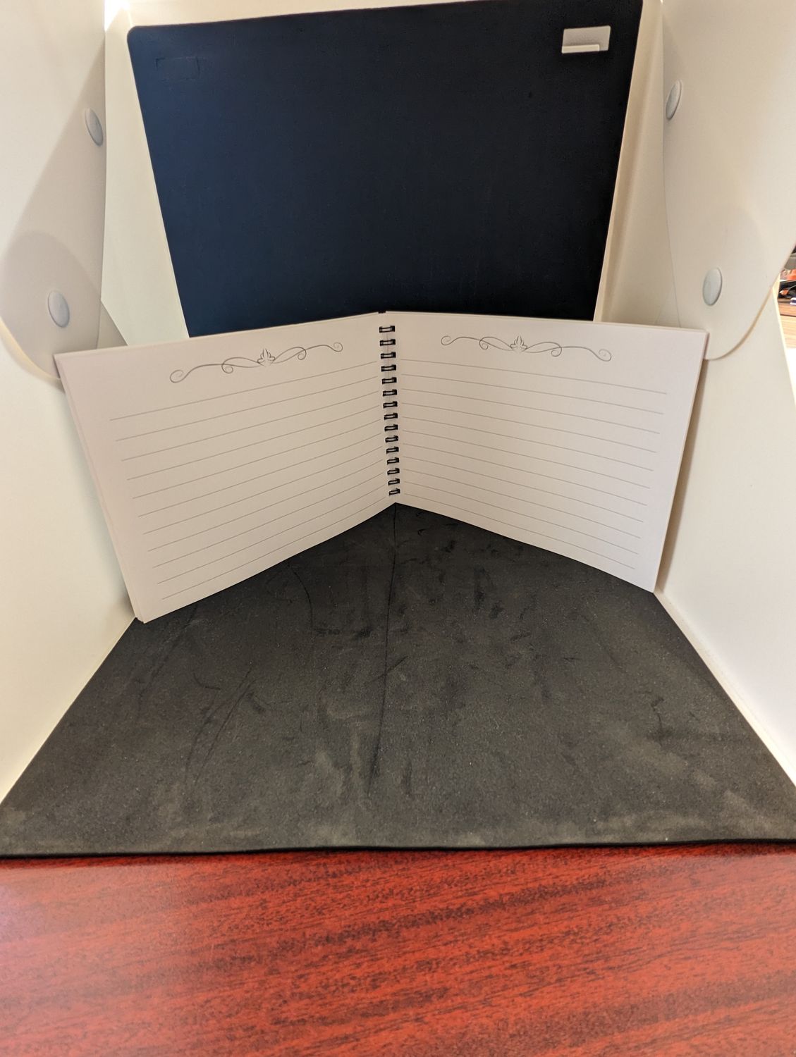 CAHIER DE SIGNATURE 60 FEUILLES 8 X 5.5 &#39;&#39;(K1-7)