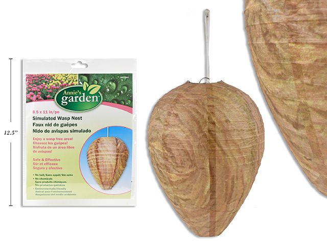FAUX NID DE GUEPE 8,5&quot; X 11&quot; (ETE)