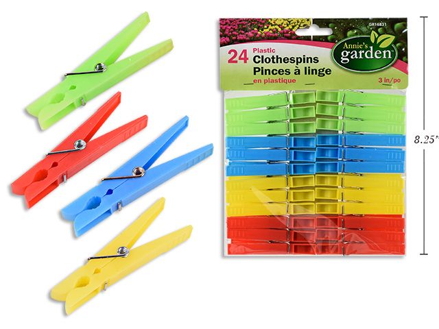 PQ.24 PINCE A LINGE PLASTIQUE