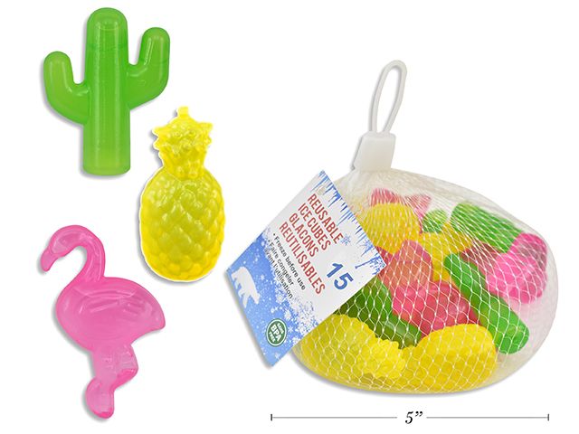 15 GLACONS REUTILISABLE FRUITS (ETE)