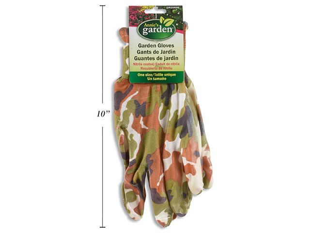GANT DE JARDIN DOUBLÉ NITRILE CAMOUFLAGE (ETE)
