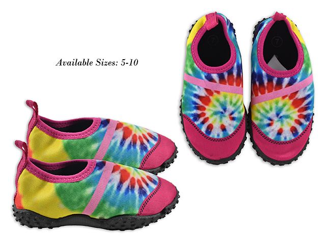 SOULIER D'EAU NYLON POUR ENFANT TIE-DYE (ETE)**