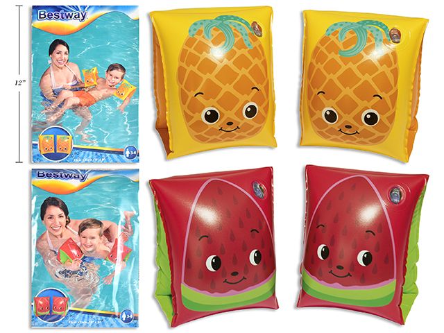 BRASSARD DE NAGE FRUITS 9X6PO (ETE)