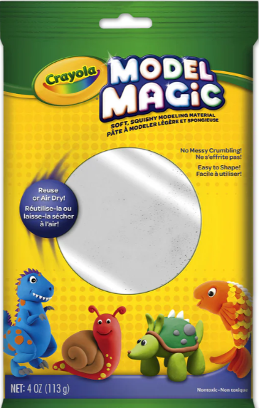 SACHET DE MODEL MAGIC BLANC 113G  (E8-1)