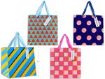 SAC CADEAU FORME GEOMETRIQUE PETIT 16x16CM (C1-8)