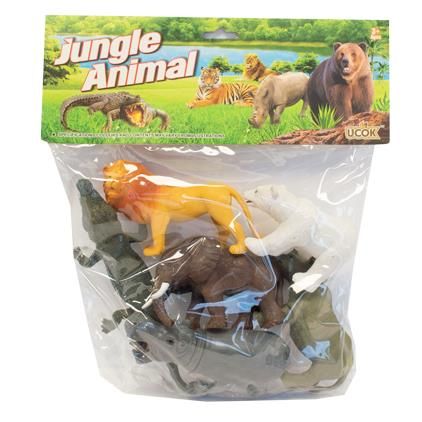 ANIMAUX DE LA JUNGLE-6MCX(A3-4)