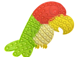 POP IT PERROQUET 34 CM (A9-3)