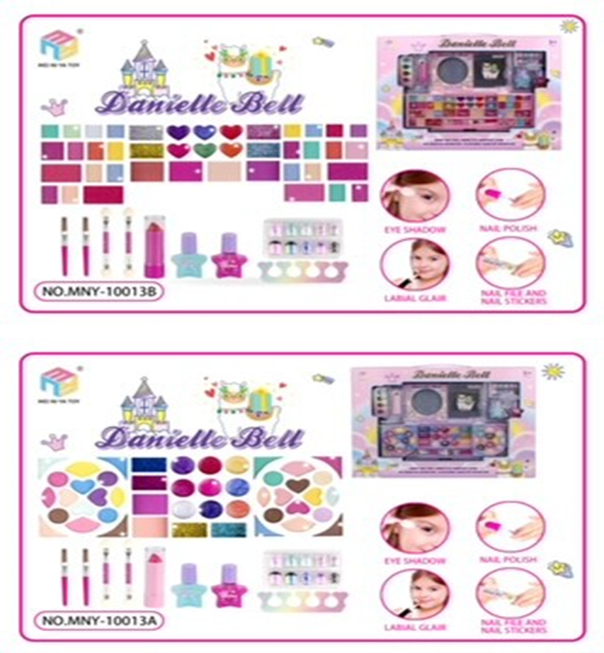 ENSEMBLE DE BEAUTÉ MAQUILLAGE COFFRE ROSE (A-2-1)