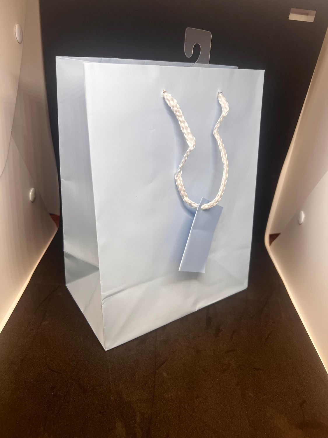 SAC CADEAU MEDIUM  BLEU PALE(C4-7)