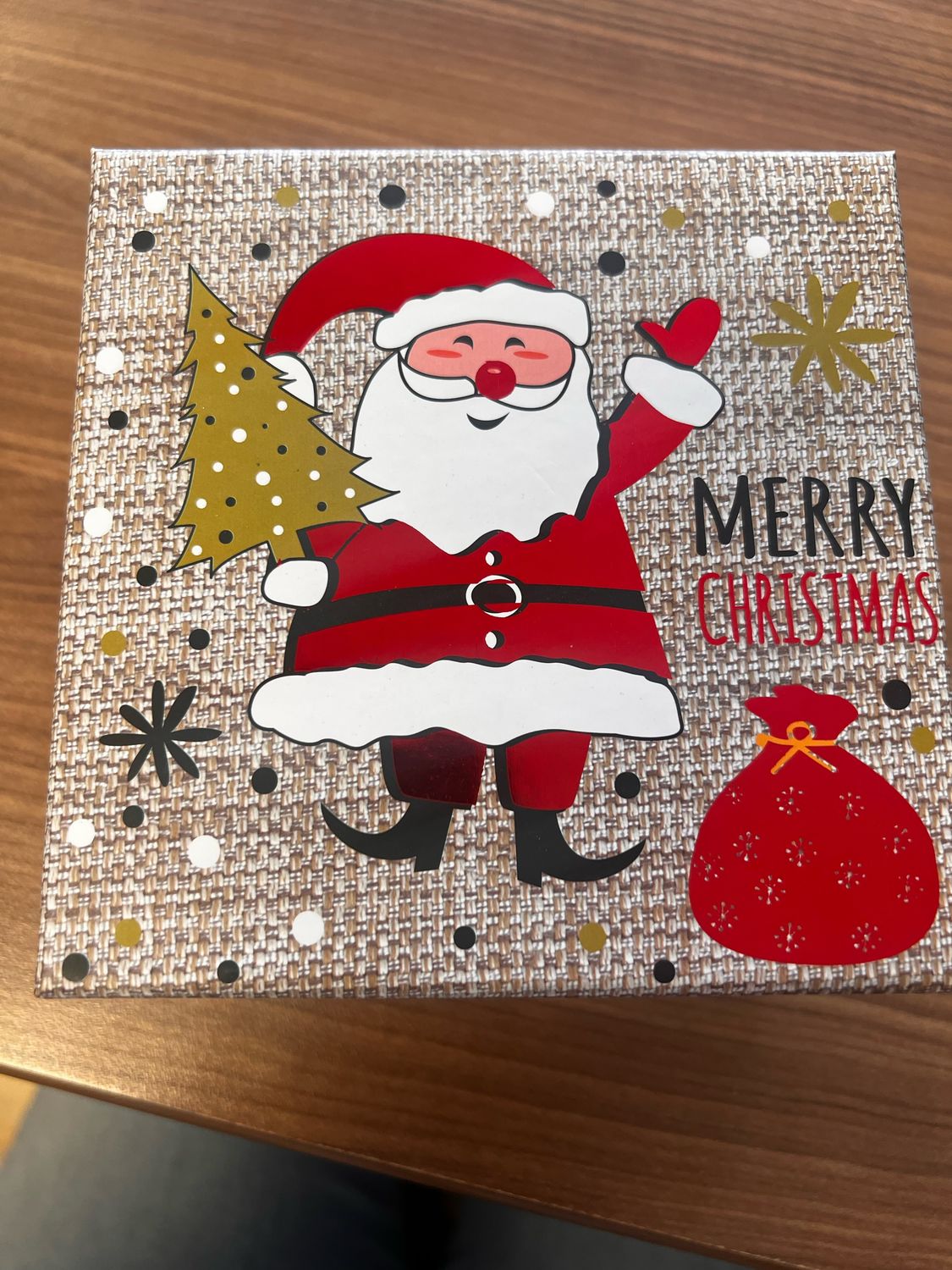 EMBALLAGE CADEAU ENSEMBLE DE 3 BOITE NOEL(G2)