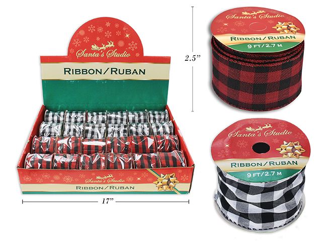 PRESENTOIR RUBANS CAREREAUX 2.7M (24 MCX)(G1)
