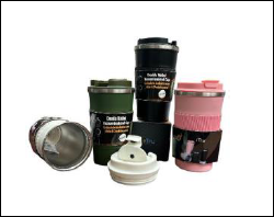 TASSE  EN ACIER INOXYDABLE A DOUBLE PAROI (M5-4)