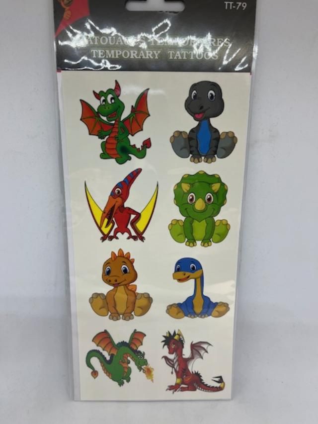 TATOUAGE TEMPORAIRE DRAGON