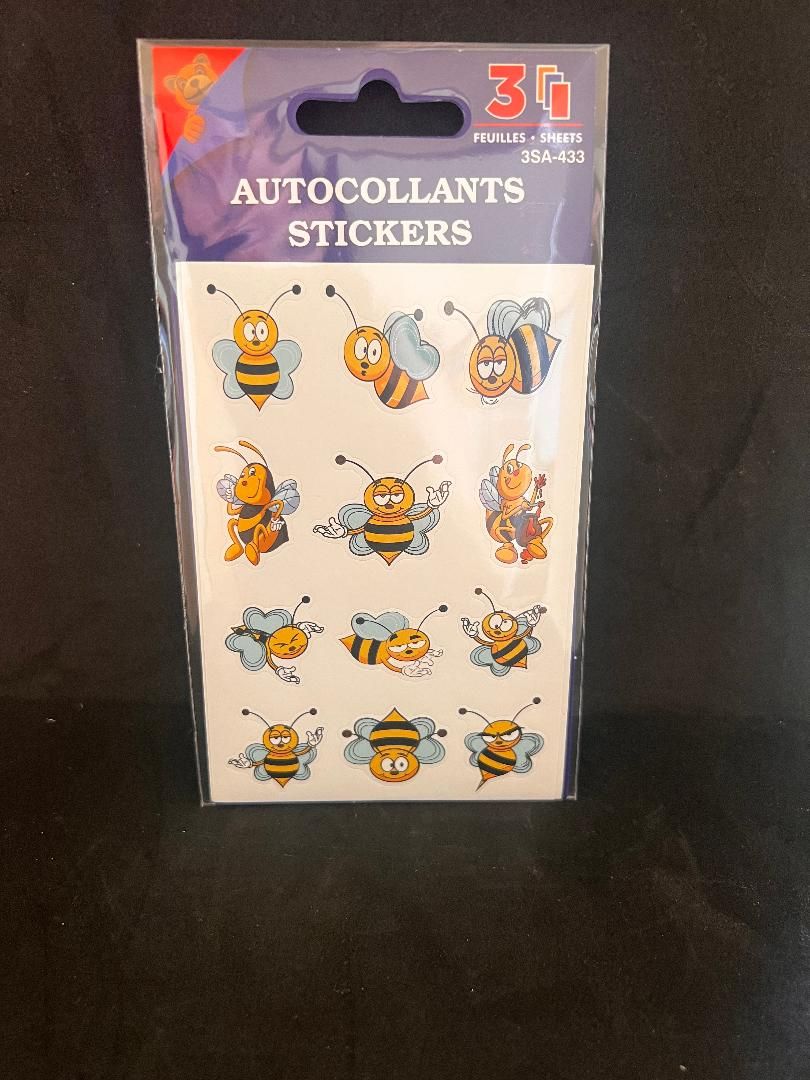 AUTOCOLLANTS ABEILLES