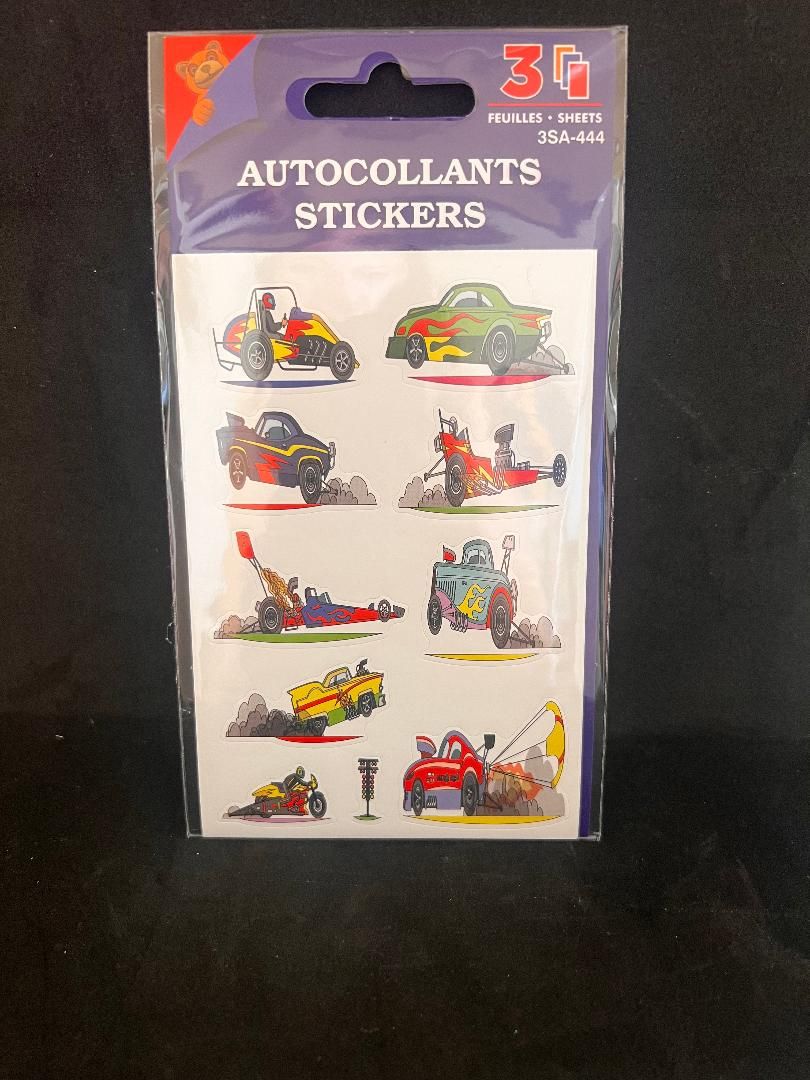 AUTOCOLLANTS VOITURE STYLE DRAGSTAR