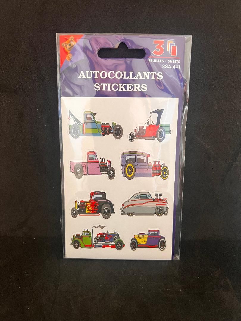 AUTOCOLLANTS VIEILLES AUTOS