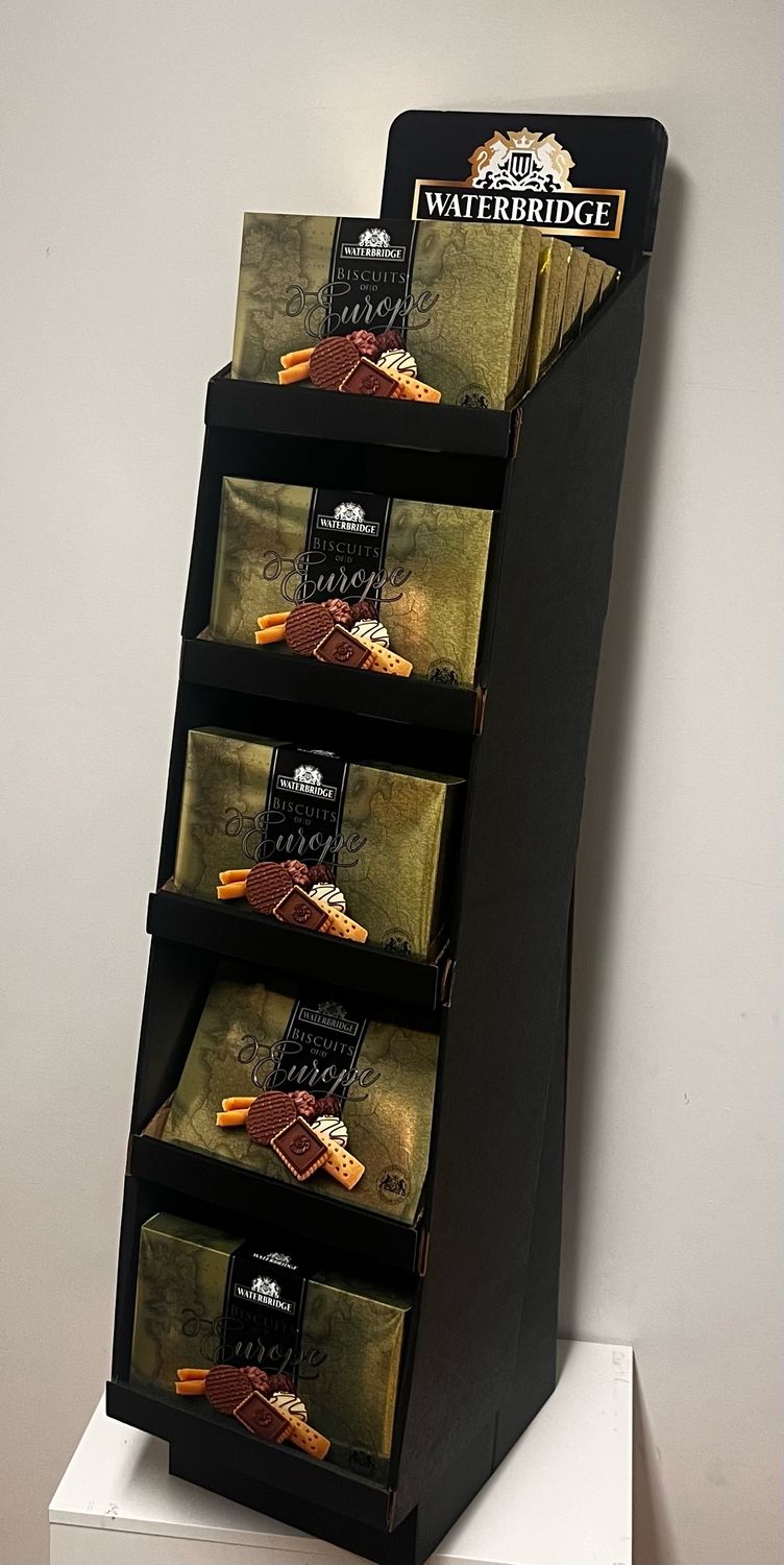 PRESENTOIR DE BISCUITS ALL GOLD 290GR ( 48 UNITÉS) (W-B0814)