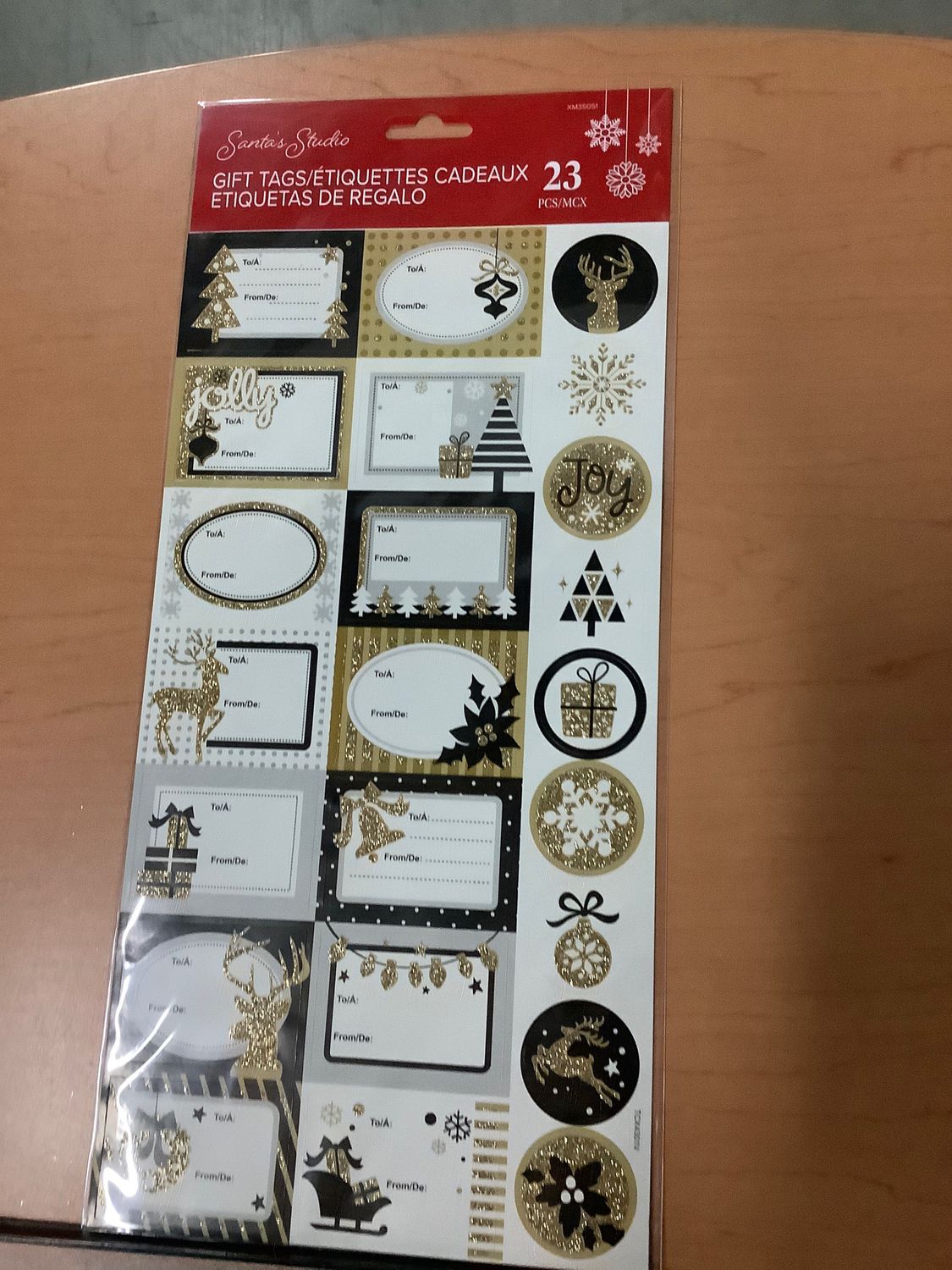 ÉTIQUETTES CADEAUX 23mcx