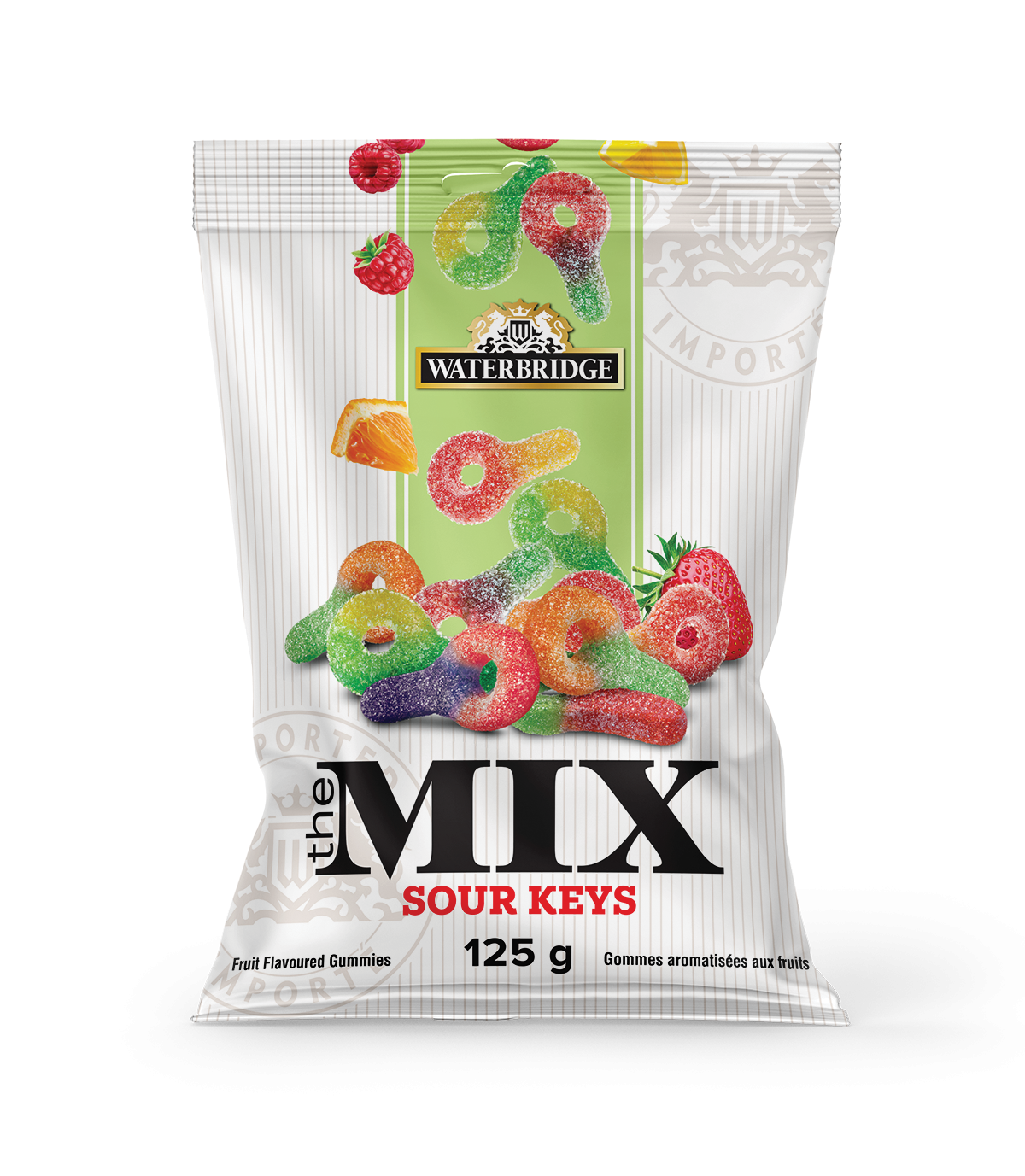 WATERBRIDGE BONBONS  EN FORME DE CLE 125GR (12)