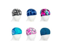 CASQUE DE BAIN EN TISSUS COLORÉ(E9-2)