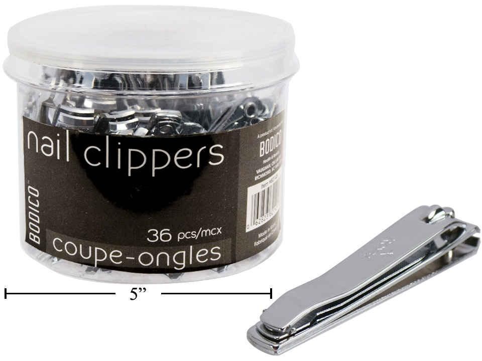 COUPE-ONGLE POT DE 36 UNT CHROME(E5-2)