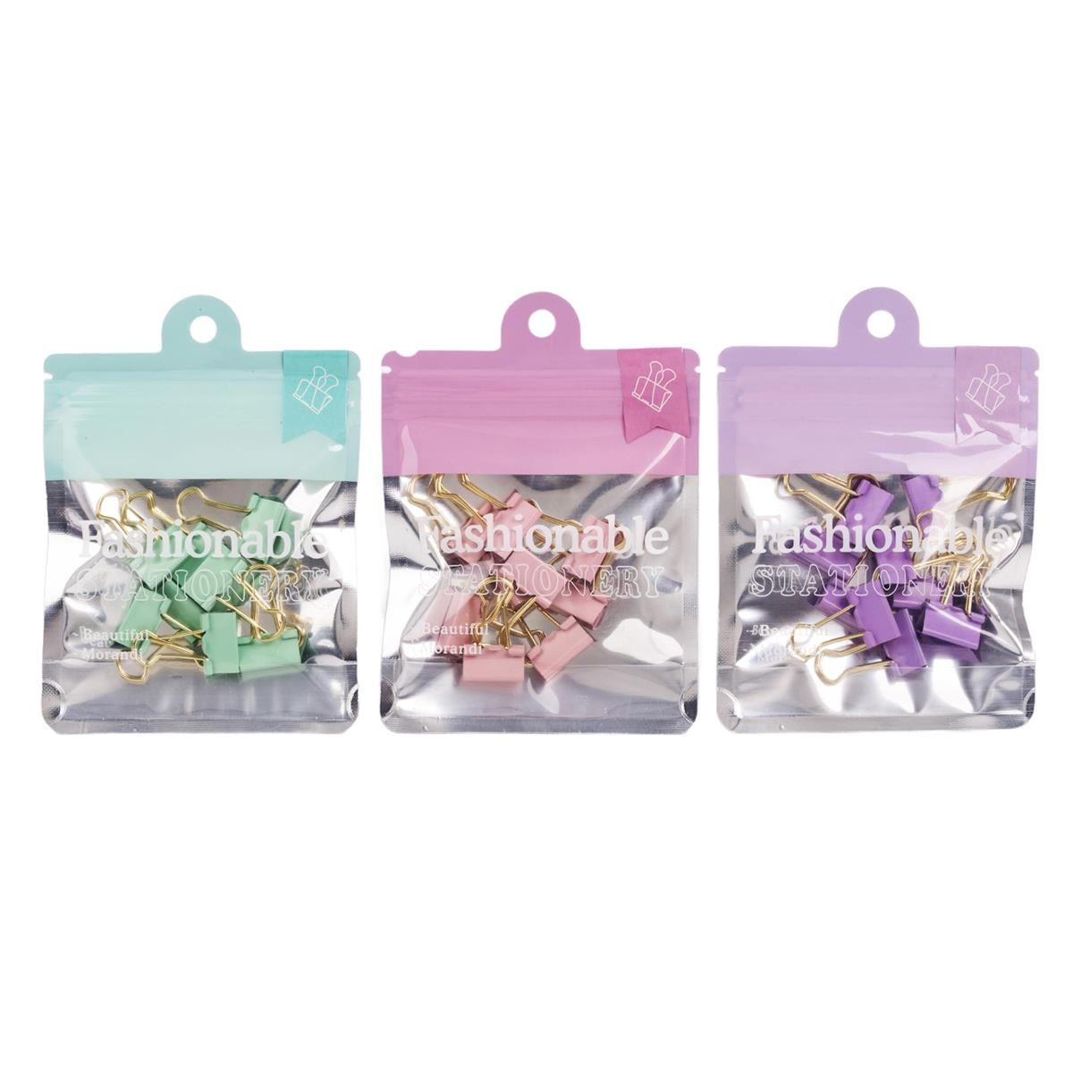 PINCE POUR PAPIER 10 MCX 19MM SAC ZIPLOC(K4-6)