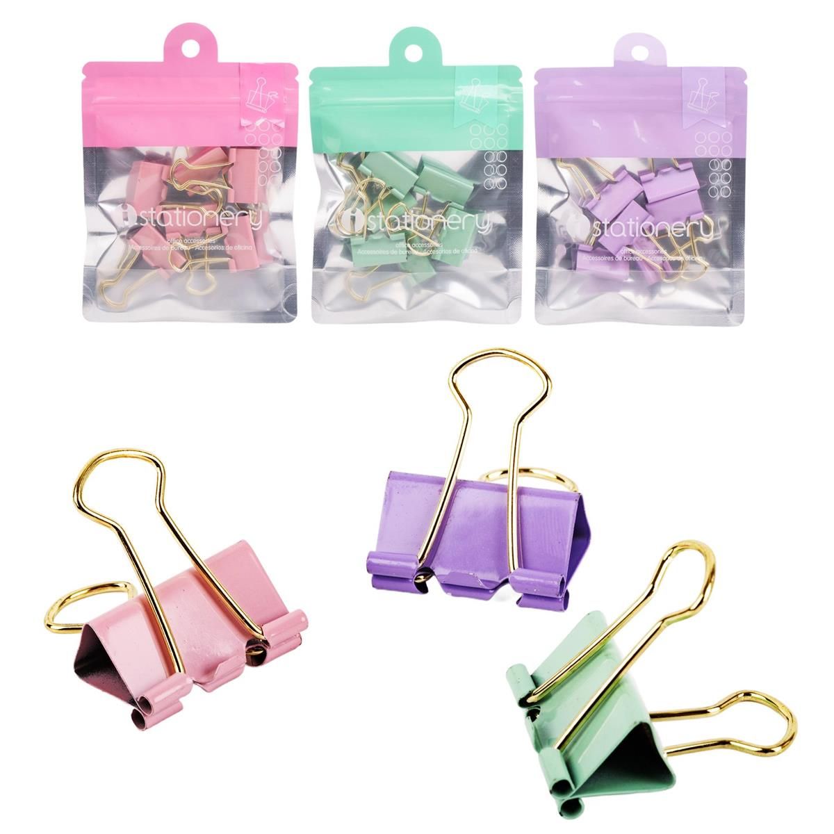 PINCE POUR PAPIER 6 MCX 25 MM SAC ZIPLOC(K4-6)