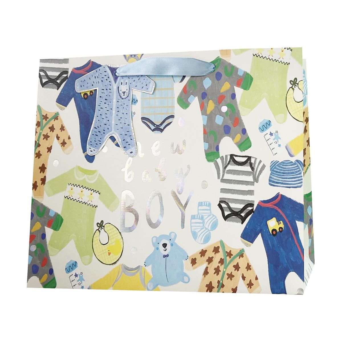 SAC ACDEAU LARGE HORIZ BÉBÉ GARCON(C8-3)