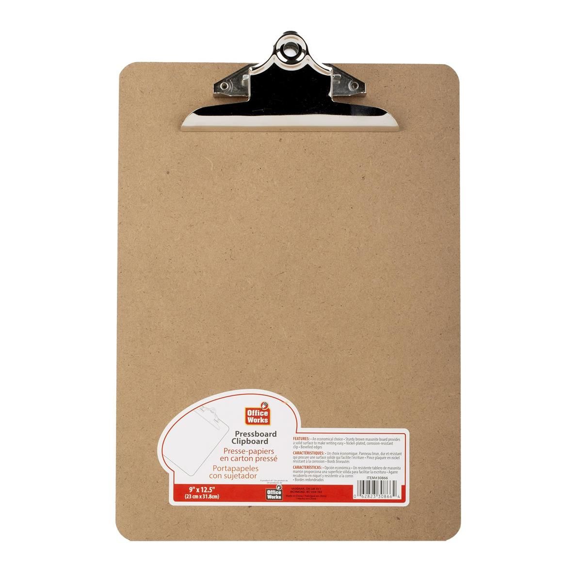 PLANCHE A PINCE 9 X 12.5 POUCE (H5-6)