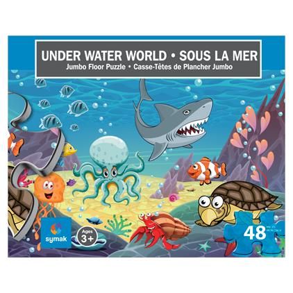 Casse-tete DE PLANCHER SOUS LA MER 48 pcs (A7)